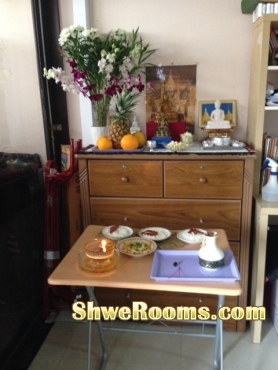 ____  One Altar and chest nut drawers  for Sale _____