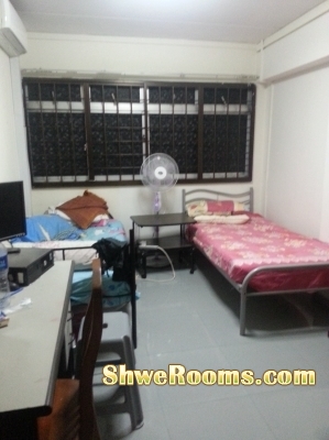 Male for Aircon Common room to rent in Choa Chu Kang 4 mins to Yew Tee mrt