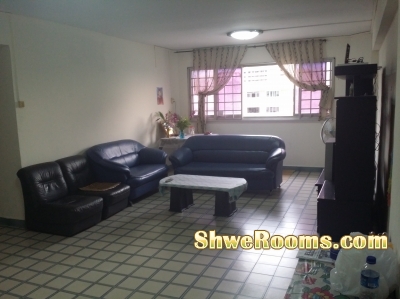 Common room to rent @ Chinese Garden MRT { 01.Mar.2014 }
