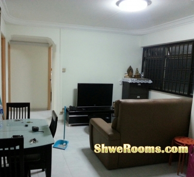 ***5 mins from Admiralty MRT*** lady roommate for 3 persons room @330 