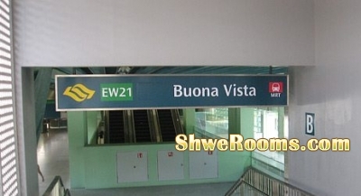 Call Now > One Person Room for Rent in Buona Vista < Call Now