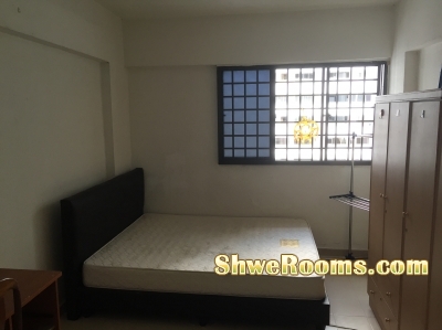 Common room for rent also one male room mate needed at BLK-412 Jurong West