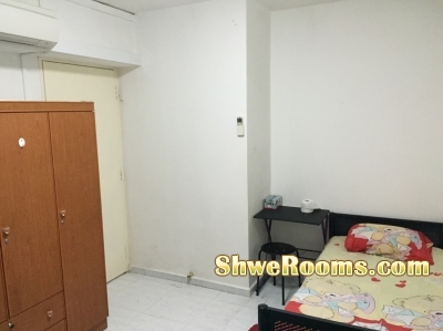 Male roommate required for aircon common room