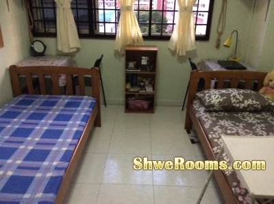 @ Jurong West ,Looking for two lady roommate for two common rooms at Jurong West Street 73 