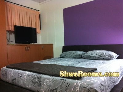 Common Bed Room as spacious as Master Room near Admiralty station