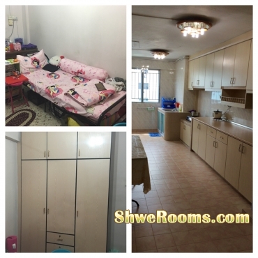 Common Room With Air-con For Rent At Near Bedok Mrt