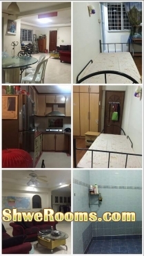 1 Lady roommate@Master Bed Room (27th May 2016 - Short/Long term) - 452 Jurong West St. 42