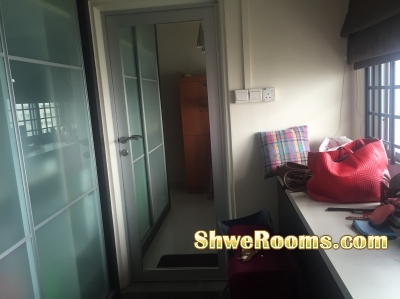 ** Only $400 (include PUB)** Need one female roommate in master bedroom**@ Choa Chu Kang