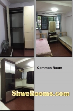 Single Room and Common Room to rent at Bedok