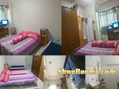 Short/long term - Master room 800$ at Yishun for males or females or couple(No Agent Fee)