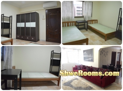 $625 - Spacious Common Room Available for Single Stay @ Tampines Central