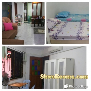 Common Room with Aircon For rent near Woodlands MRT