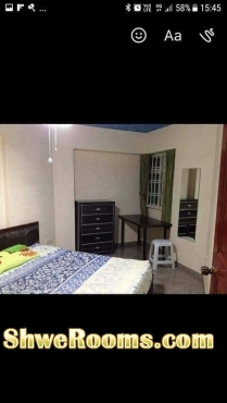 One common bed room and one single bed for rent at Bukit Gombak!!!!!