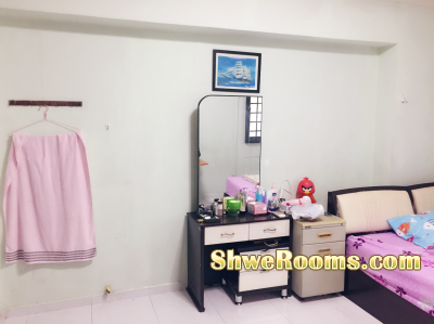 Master room available (Couple/both males or females), * allow to stay max 3persons*