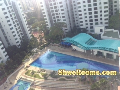 Condo room for rent near Admiralty MRT