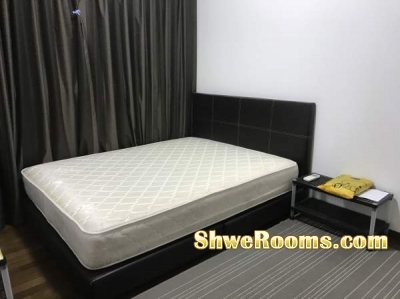 long Term-Yishun Mrt- Condo-One New Condo Common (Private) Room OR Master Bedroom will be available in beautiful, quiet environment