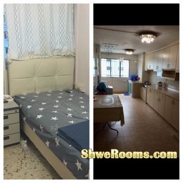 Nearest BEDOK MRT/BUS Interchange Looking For Two MALE Roommates Common Room With Air-con (Short Term/Long Term)