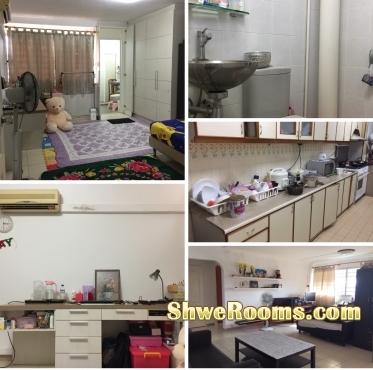 LookingFor one lady BigMasteroom $540Long term living 65 83800060(call/Viber)to share with Aircon common/masters room