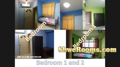 Rent For One Common Room At Ang Mo Kio