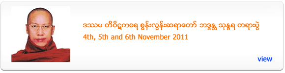 Soon Loon Sayadaw - November 2011