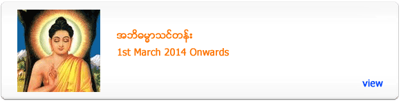 Abhidhamma Foundation Course - March 2014