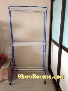 <<<____ Strong 5 Bar Cloth Rack for Sale  ____>>>