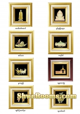 Myanma Gemstone Painting & Jade bangles and handicraft