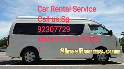 Car-Rental Service in Yangon (Sightseeing Tours) All Destinations