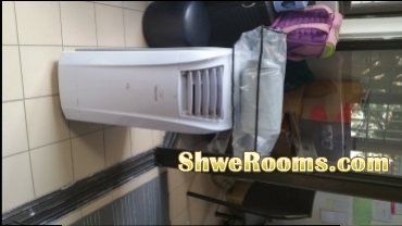 <____  Moving out Fridge & portable aircon  for Sale    _____>