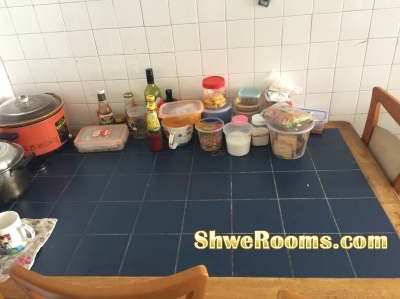 Dining table with 4 chairs for sale S$100