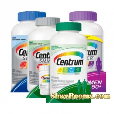  [Centrum]MultiVitamin/MultiMineral Supplement/Adults 425 Tablets/Silver 285 Tablets/Silver Men 250 Tablets/Silver Women 250 Tablets  