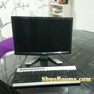 <_________ Acer Computer Monitor (17 inch)