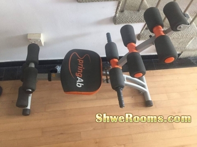 AIBI Gym treadmills and Kawase abs sit-up machine