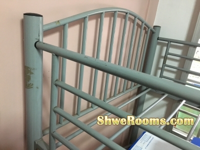 $45 only for double decker steel bed frame