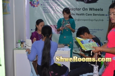 Doctors On Wheels.  Home Heath Care Services in Yangon