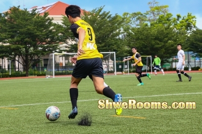 Photoshoot for football match?