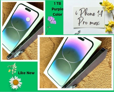 i Phone 14 Pro Max for Sale, 1TB, Purple (Used) - $1690