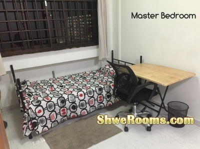 Big Master Bedroom for rent (for 2 female)
