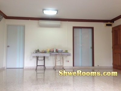 For Man and lady to share in Common Room