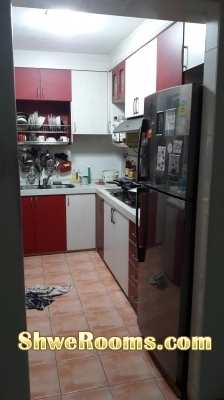COMMON ROOM FOR 1 MALE ROOMMATE ($385 INCLUDE PUB) AT BOON LAY MRT