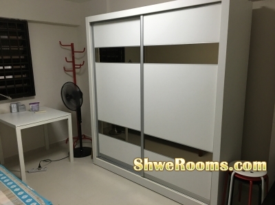 HDB room for rent at Dover crescent