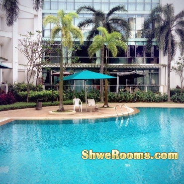 One big condo common room to rent