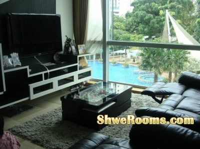 big condo common room to rent near SIM, NUS