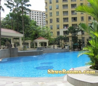 Rent for Common Room @ Rivervale Crest condo Sengkang 