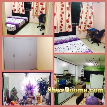 Common Room for Rent at near Yishun MRT - Immediate