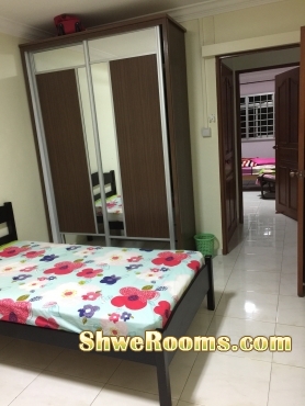 Spacious Common Room with full furniture at very high floor near Yewtee Mrt for rent