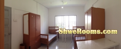Male/Female Roomate @ POTONG PASIR WITH NEW AIRCON($340)