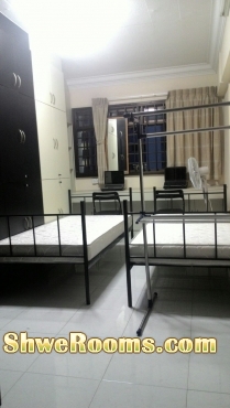 (Immedaite )Lakeside Air-con Room for ladies (Both Single & Double rooms)