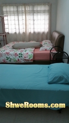 Long Term /Short Term rent for Master Bed Room Kang Ching Rd.3minutes to Lakeside MRT