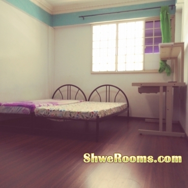 ***** For A Lady Roommate : Available Common Room with Aircon for Rent !